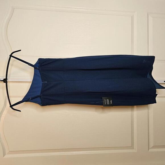 Lulus NWT Navy One-Shoulder Dress - Picture 2 of 6